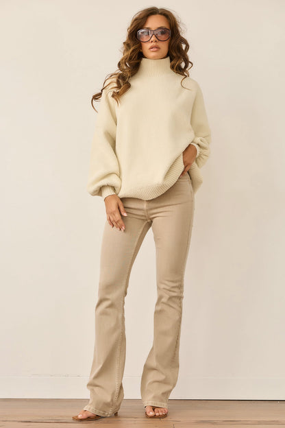 Aftersun Knit Sweater - Cream