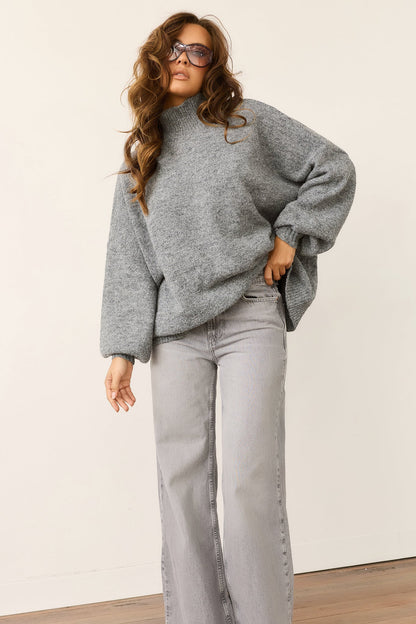 Aftersun Knit Sweater - Grey