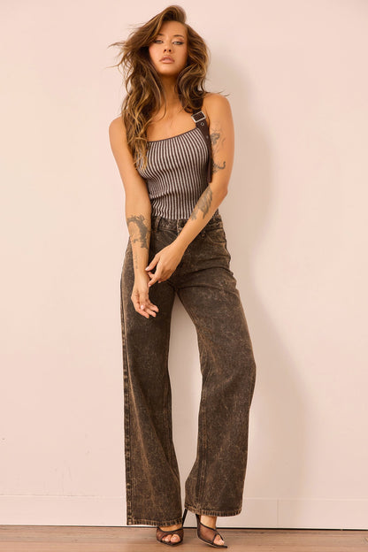 Alchemy Denim Jeans - Charcoal Brown