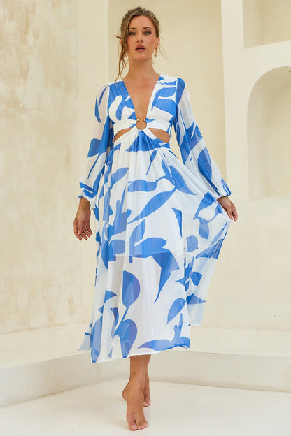 All Time Fave Midi Dress - Blue