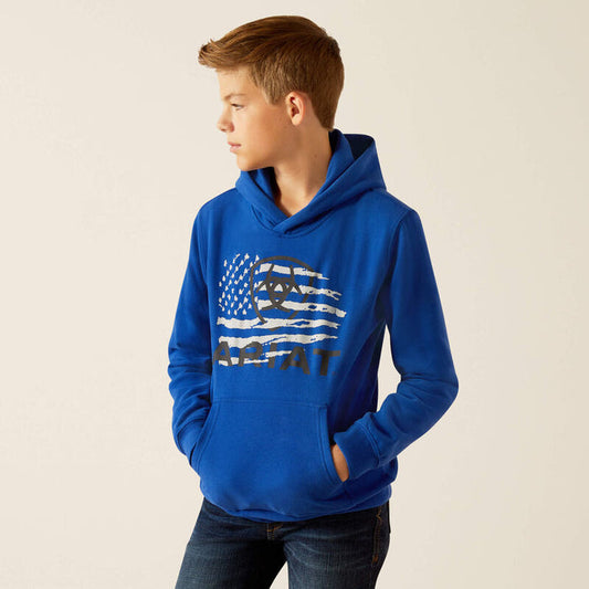 Ariat Boy's Surf The Web Breakthru Hoodie 10052392-Painted Cowgirl Western Store