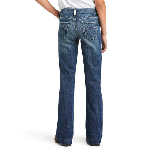 Ariat Girl's REAL Marley Stretch Fit Trouser Jeans 10037940-Painted Cowgirl Western Store