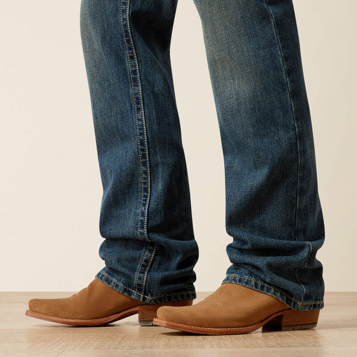 Ariat Men's M4 "Boundary" Relaxed Fit Low Rise Gulch Bootcut Jean 10012136