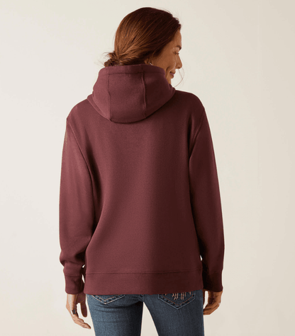 Ariat Women's Clove Brown Stories Hoodie 10047184