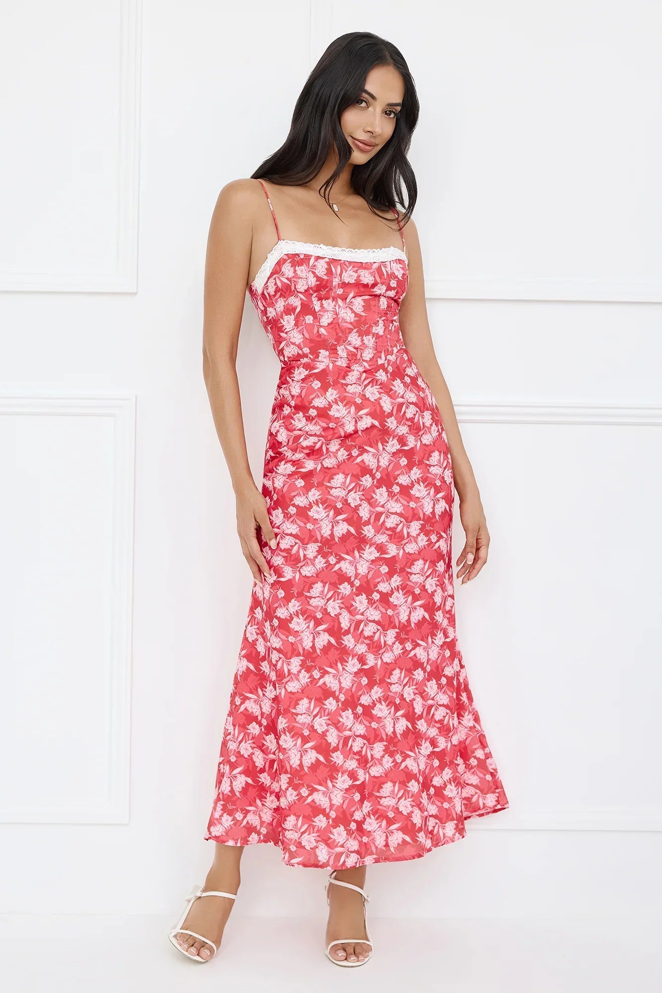 Recipe For Happiness Maxi Dress Red