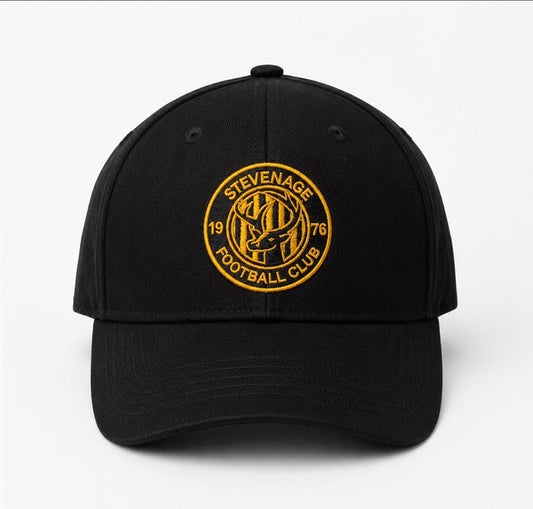 Black and Gold logo cap