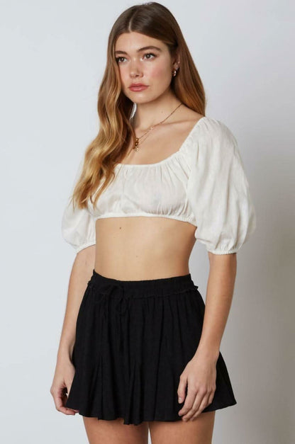 By The Sea Black Print Shorts
