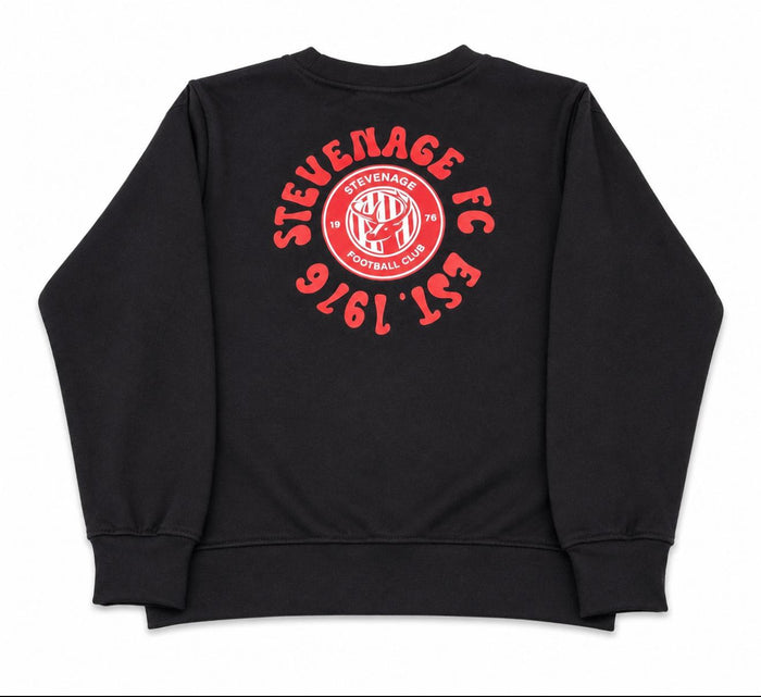 Black Hoodie - red bubble logo