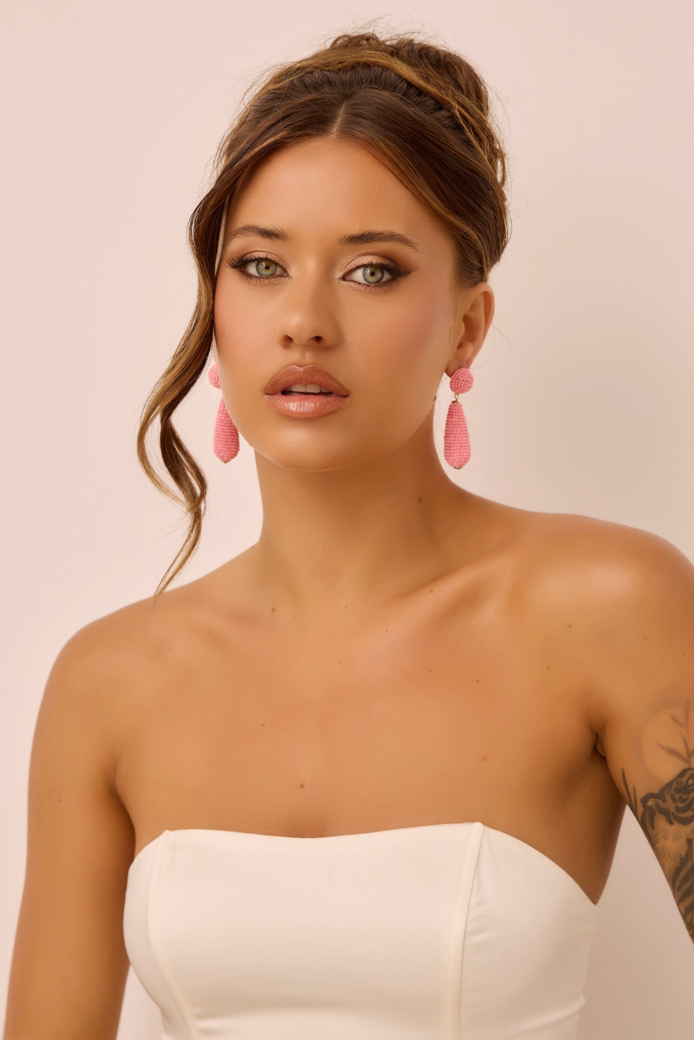 Bubble Pop Earrings - Pink