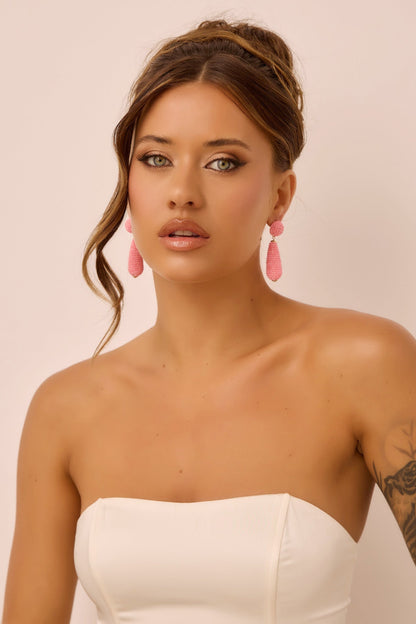Bubble Pop Earrings - Pink