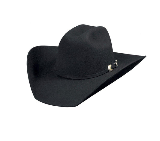 Bullhide Hat Unisex Kingman 4X Premium Wool Black Western Cowboy Hat 0550BL-Painted Cowgirl Western Store