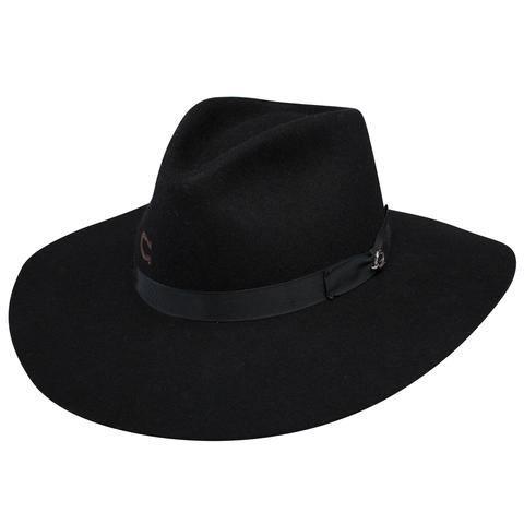 Charlie 1 Horse Women's Highway Black Wool Hat CWHIWA-4036-Painted Cowgirl Western Store