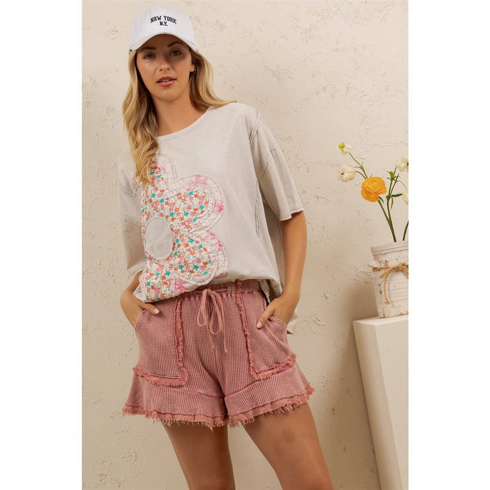 DAISY PATCH OVERSIZED TEE