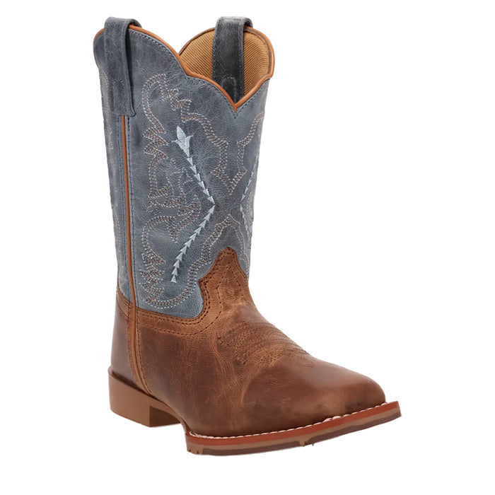 Dan Post Children/Youth Salina Tan Leather Cowboy Boots DPC4027 DPC5027