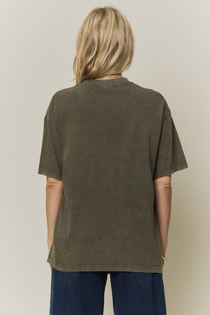 DROP SHOULDER TOP