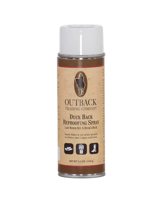 Duck Back Oilskin Reproofing Spray 5.5 oz. 1998- NON-Painted Cowgirl Western Store