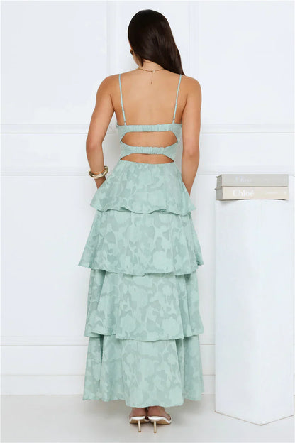 Noir Envy Maxi Dress Sage