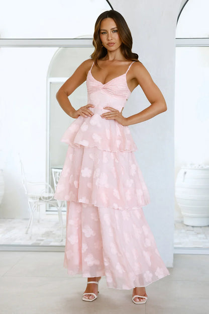 She Loved First Maxi Dress Pink