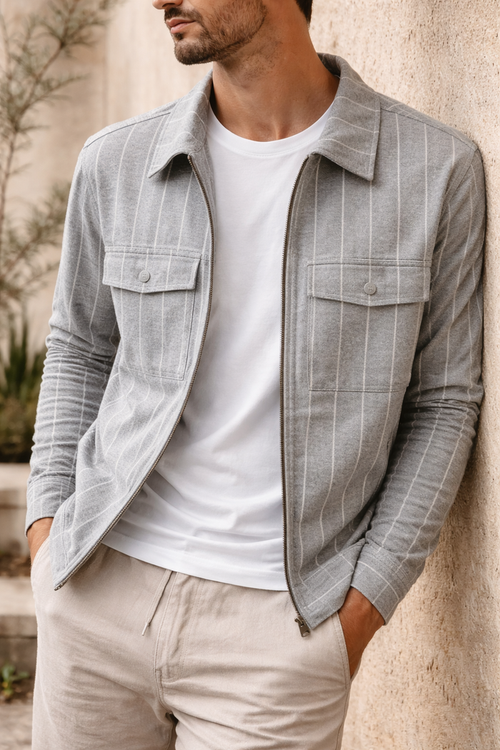 Fleece Shirt Jacket