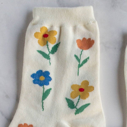Flower Casual Socks