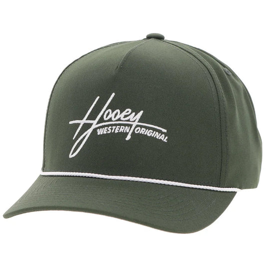 Hooey Green 'Mark Out' Snap Back Trucker Ball Cap 2601T-GR