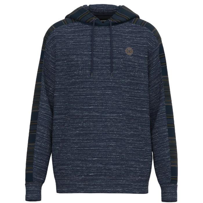 Hooey Men's Canyon Maritime Navy Multi-Color Serape Print Hoodie HH1330NVSP
