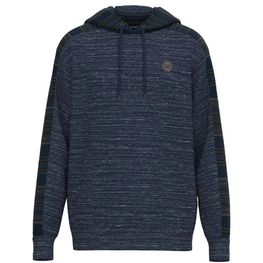 Hooey Men's Canyon Maritime Navy Multi-Color Serape Print Hoodie HH1330NVSP