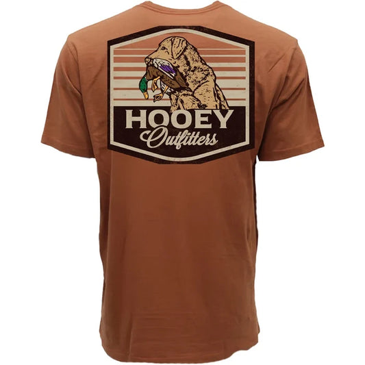 Hooey Outfitters Men's Toller Rust Bird Dog Short Sleeve Tee Shirt HT2656RU