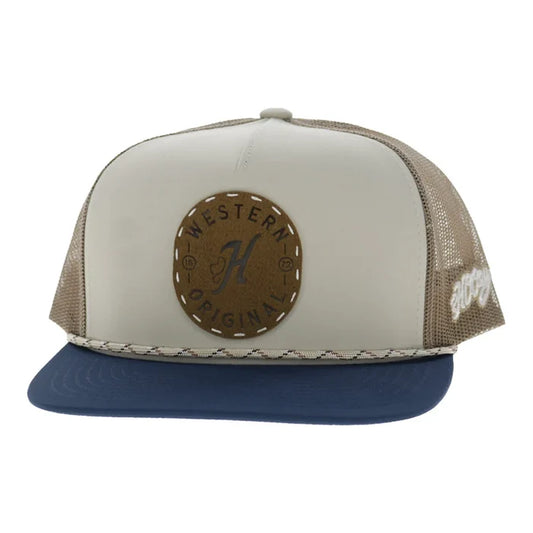 Hooey Spur Cream & Tan Trucker Snapback Hat 2614T-CRTN