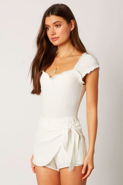 Katie White Wrap Skort