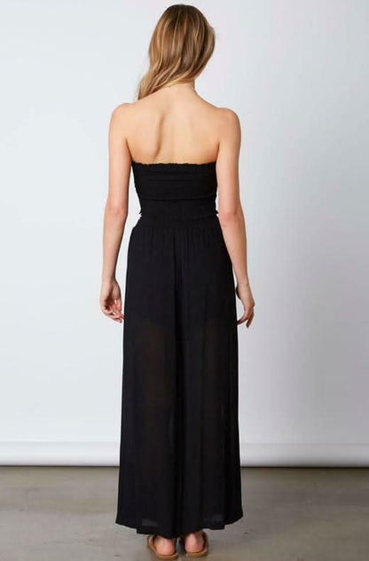 Baja Black Two-Piece Jumpsuit