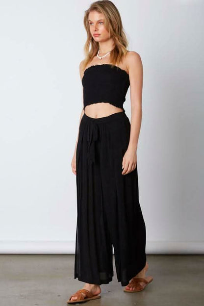 Baja Black Two-Piece Jumpsuit