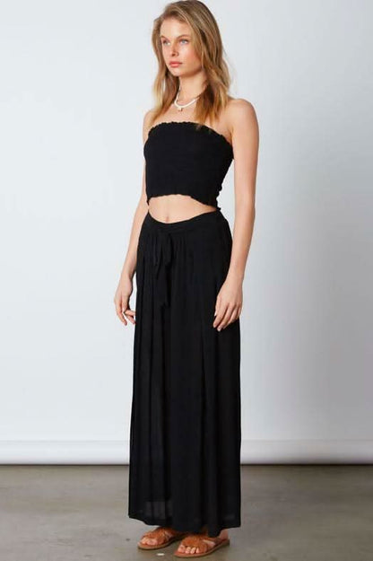 Baja Black Two-Piece Jumpsuit