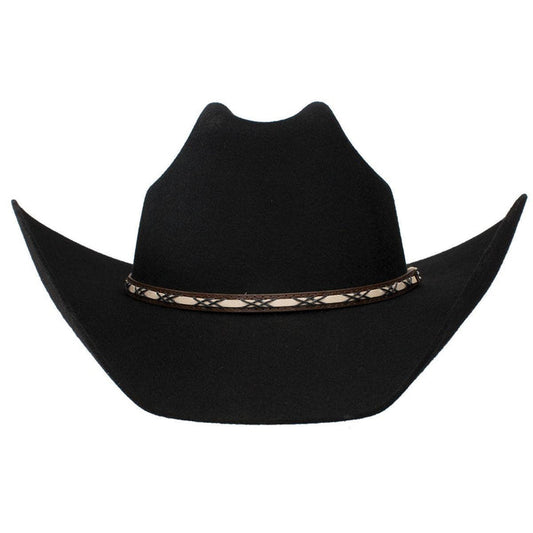 Jason Aldean Collection By Resistol Amarillo Sky 4X Black Western Cowboy Hat RWAMSK-30410775-Painted Cowgirl Western Store