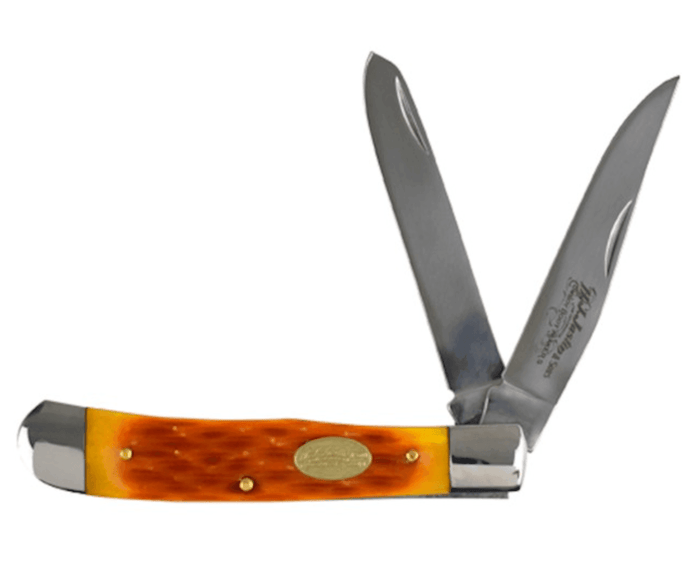 Justin Jigged Bone 2 Blade Trapper Knife 2427420212