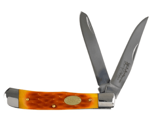 Justin Jigged Bone 2 Blade Trapper Knife 2427420212