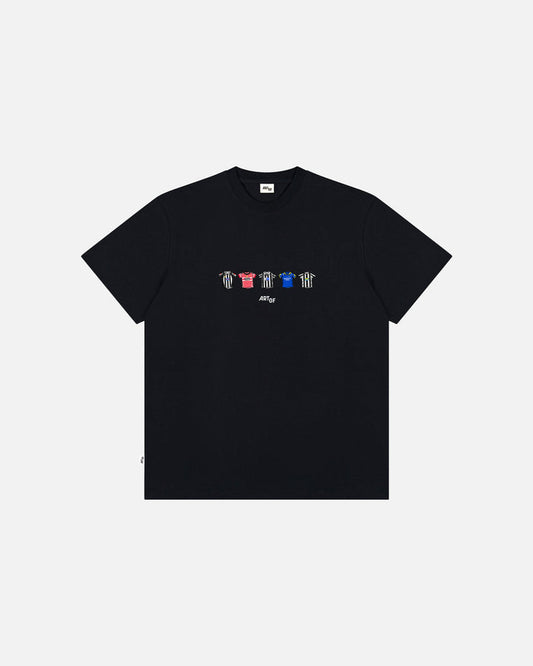 ART OF Juve Classics Tee | Black Graphic Italian Football T-shirt