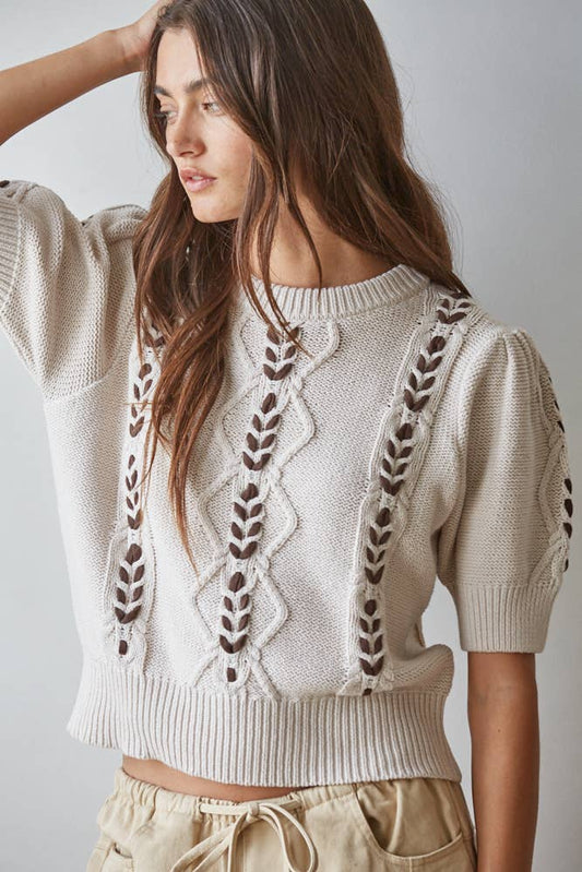Knit Stitch Sweater