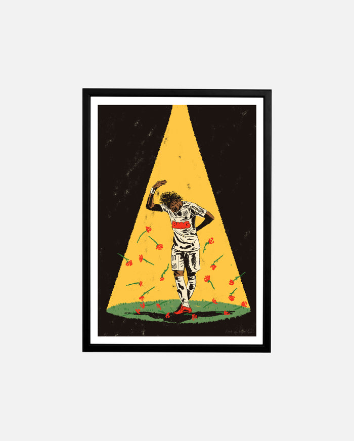 ART OF Last Dance Framed Print | Brazil Football Wall Art