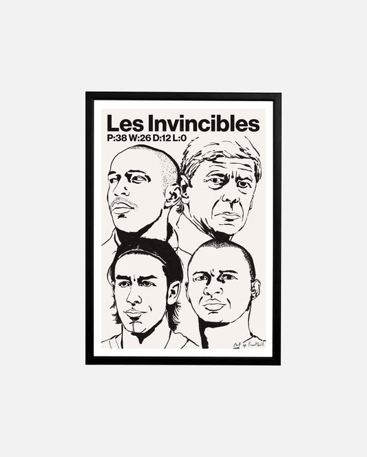 ART OF AFC Les Invincibles Framed Print | Football Wall Art