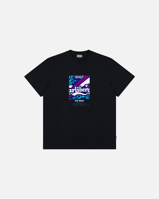 ART OF LFC The Reds 95-96 Tee | LFC Black Graphic Football T-shirt