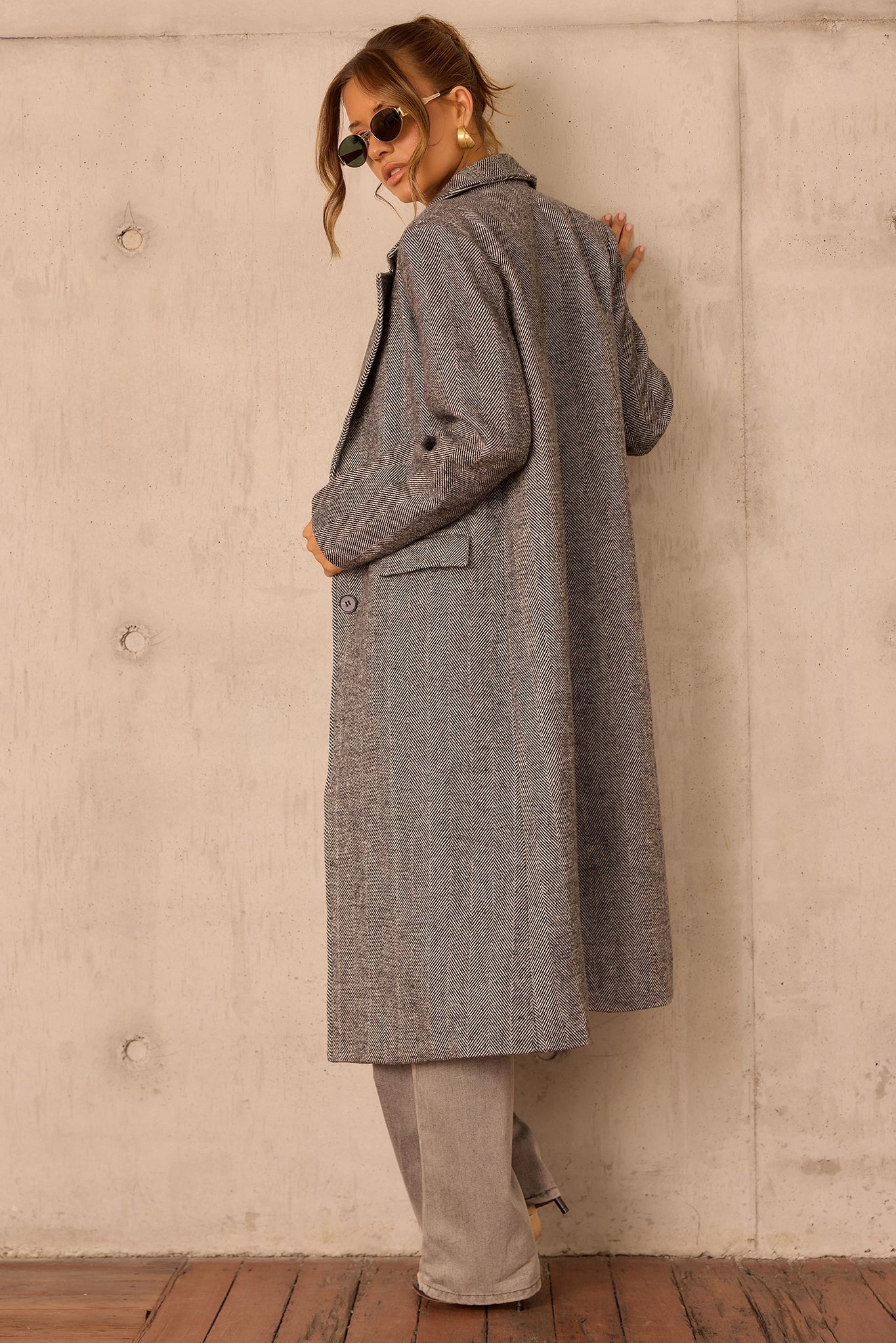 Lizzie Coat - Charcoal