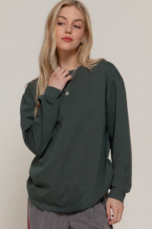 Long Sleeve Cotton Tee