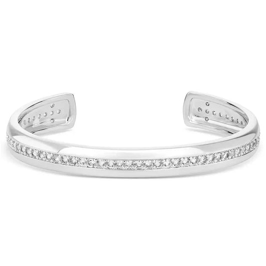 Montana Silversmiths Crosses & Crystals Silver Cuff Bracelet BC6207