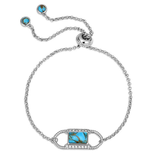 Montana Silversmiths Turquoise Glam Adjustable Bracelet BC6372