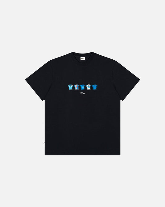 ART OF Napoli Classics Tee | Black Graphic Italian Football T-shirt