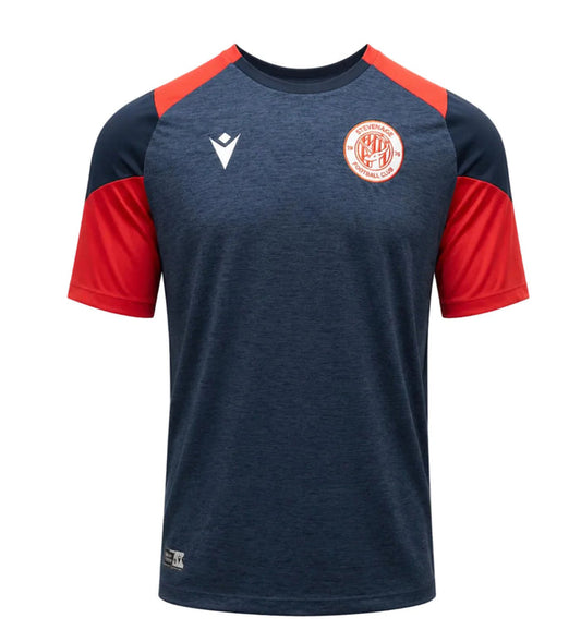 Navy & Red Warm up T-Shirt
