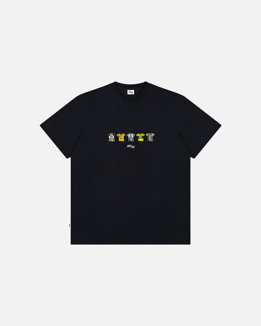 ART OF Notts County Classics Tee | NCFC Black Graphic Football T-shirt