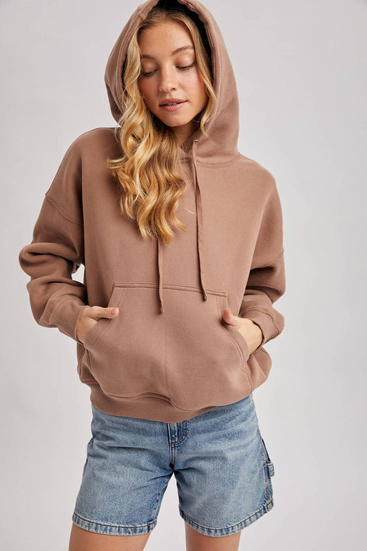 OVERSIZED FLEECE HOODIE