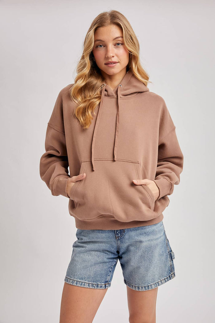 OVERSIZED FLEECE HOODIE